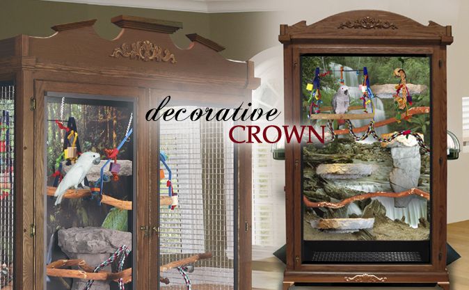Decorative Birdcage Crown Molding